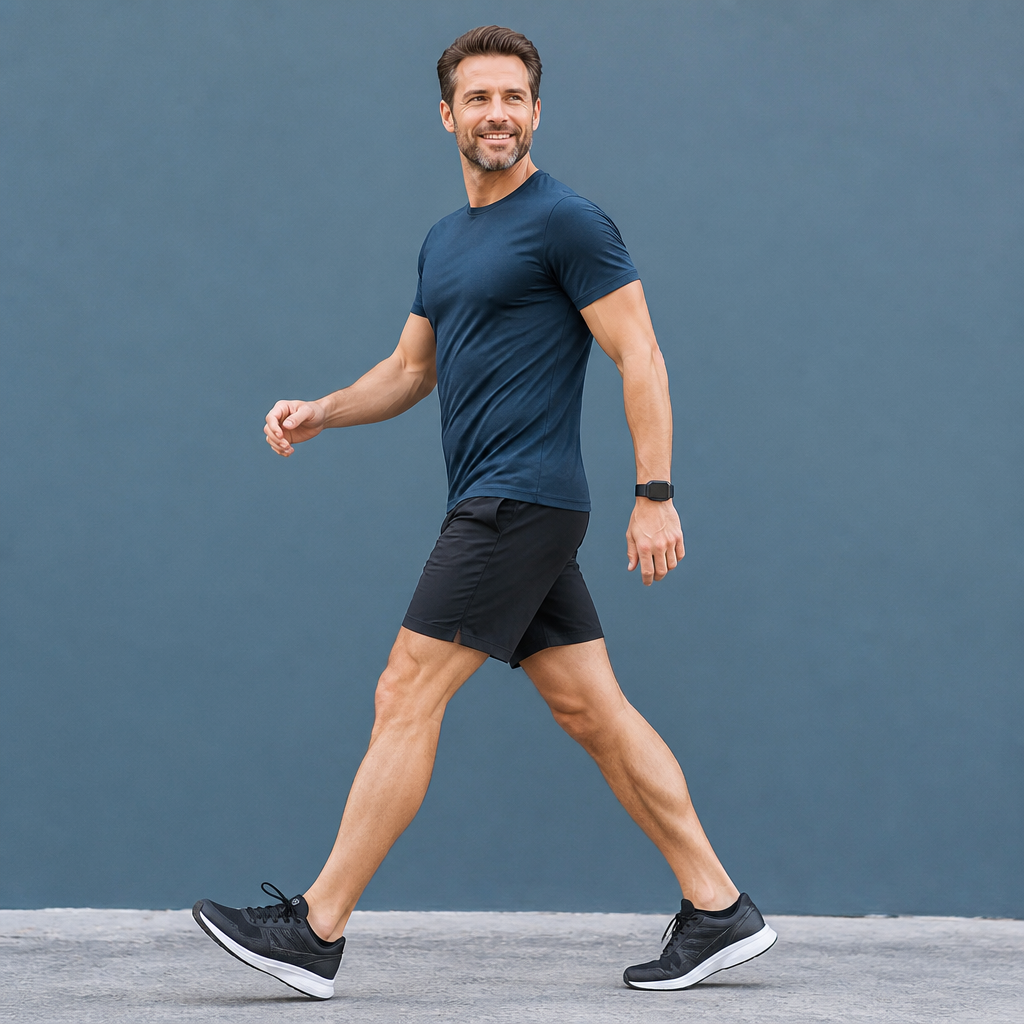 Activité physique pour la gestion du stress et des émotions, marche régulière