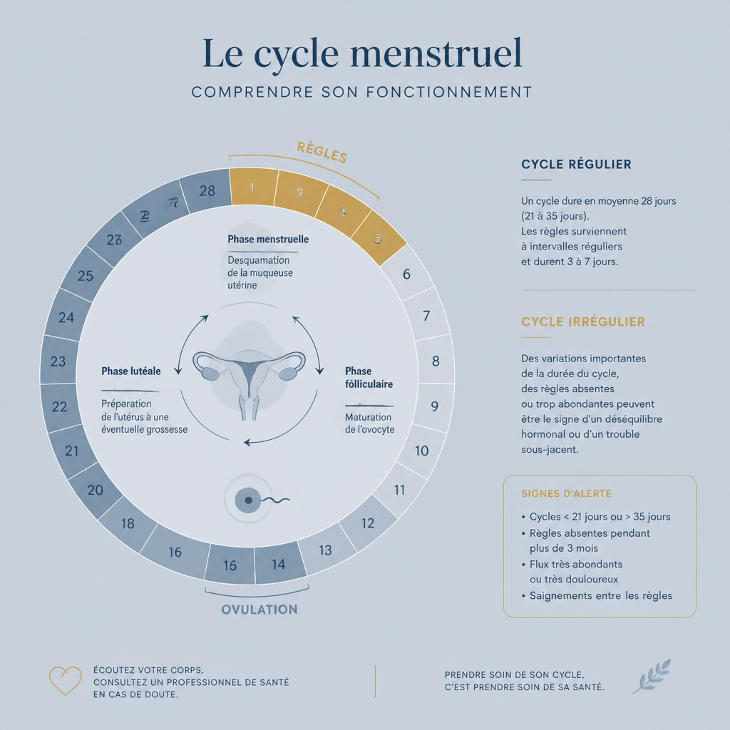 Bilan hormonal FSH et œstradiol pour diagnostic ménopause précoce